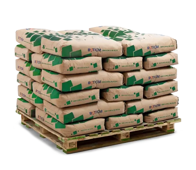 Batıçim ECOBATI CEM II C/M (LW) 42.5 N — BATICIM cement u paletizovanim vrećama
